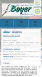 Mobile Screenshot of bateau-ecole-et-location-boyer.fr